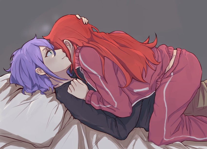 shiny chariot and croix meridies (little witch academia) drawn by tuna_lwa