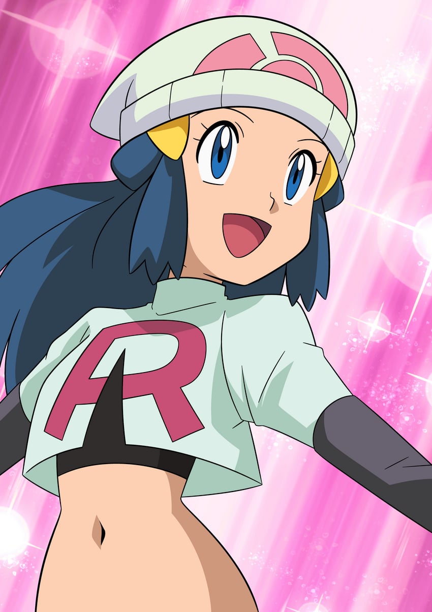 dawn and jessie (pokemon and 1 more) drawn by hainchu