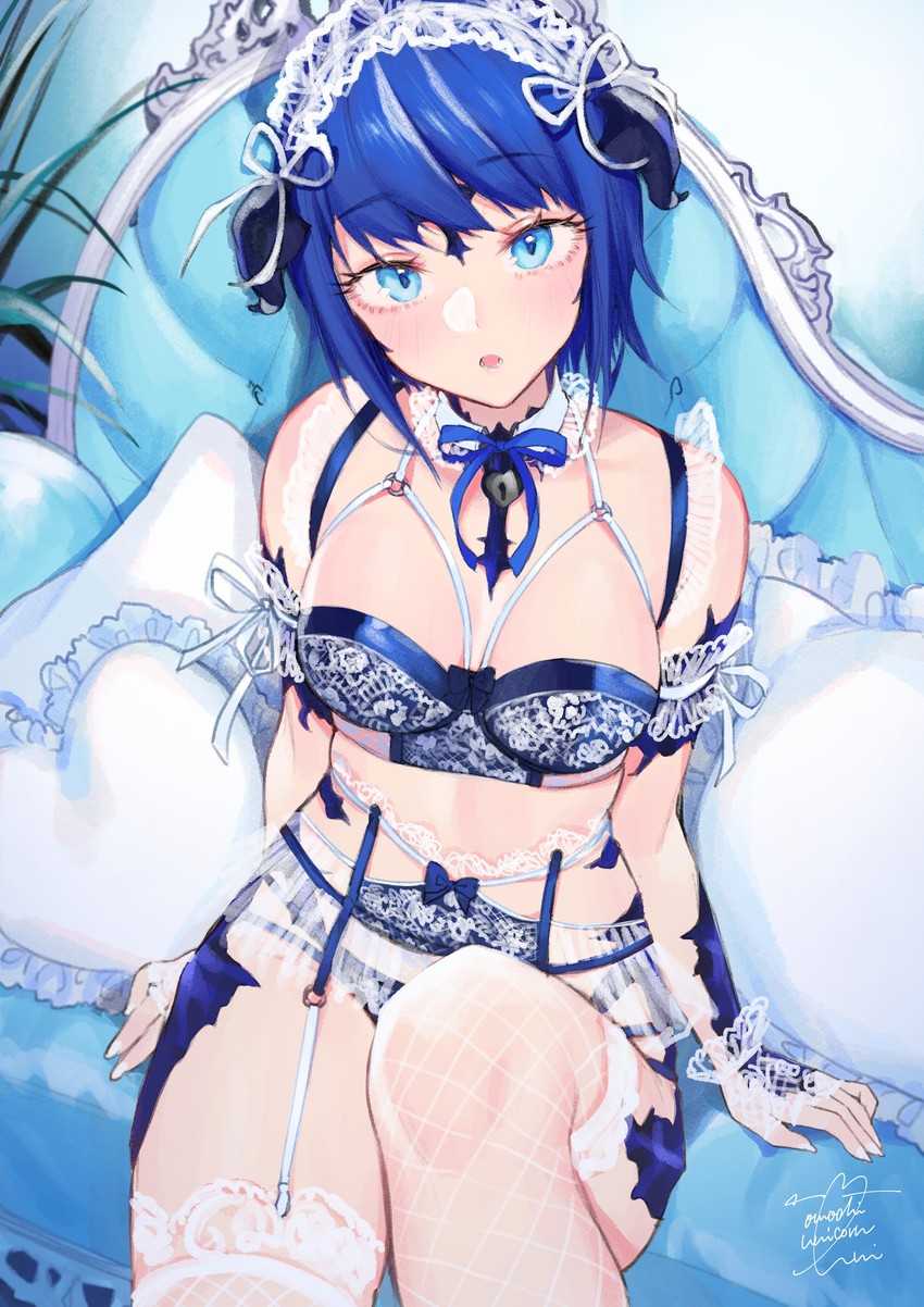 warrior of light and emain (final fantasy and 1 more) drawn by uni_(melm)