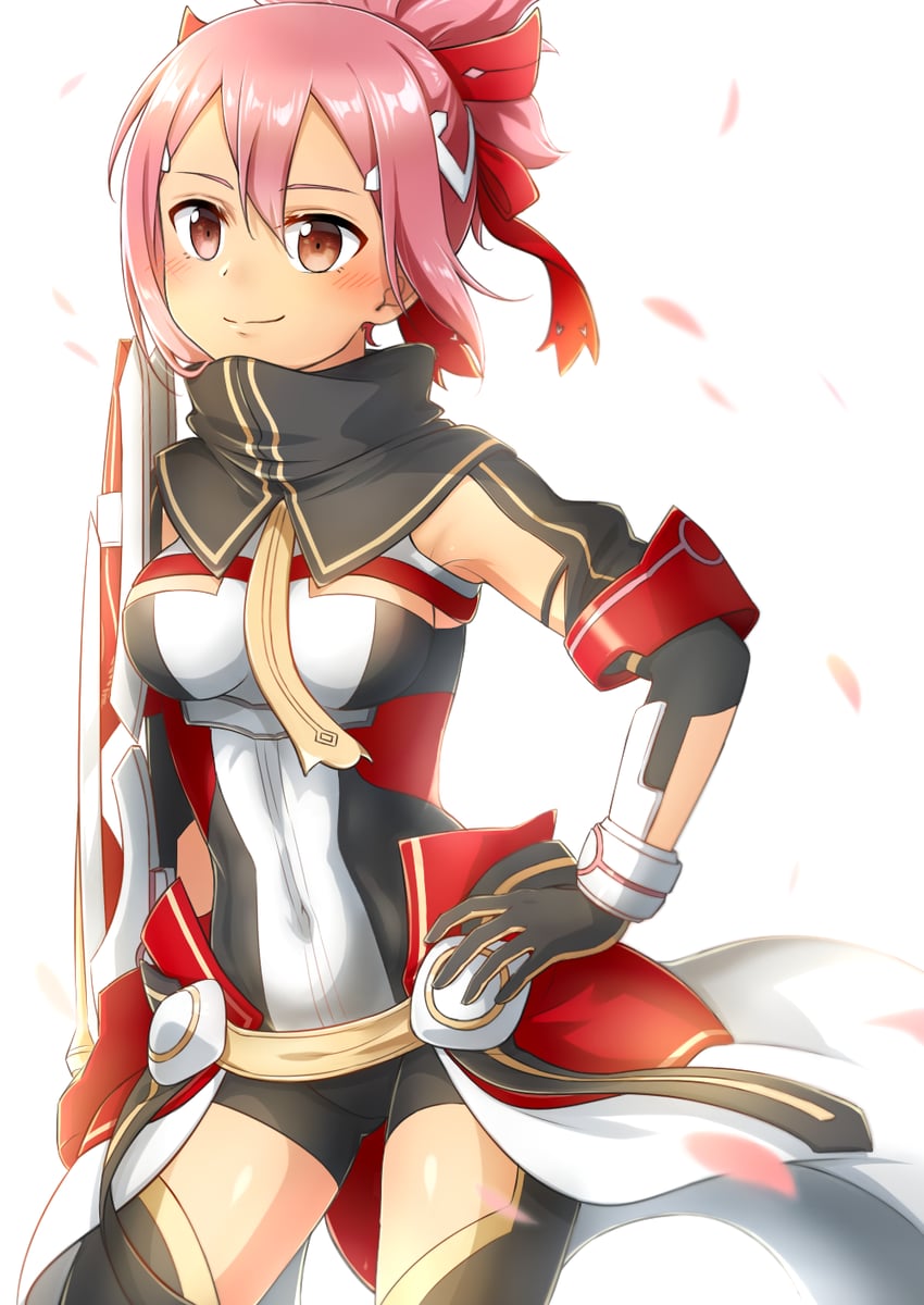 akamine yuuna (yuusha de aru and 2 more) drawn by eda_udon