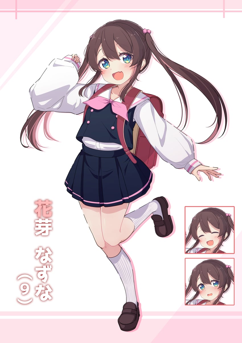 kaga nazuna (vspo! and 1 more) drawn by okota_mikan