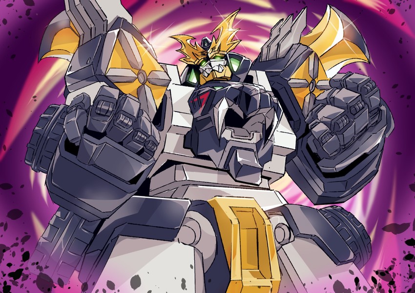 earth granner saber panther (tomica kizuna gattai earth granner) drawn by daison