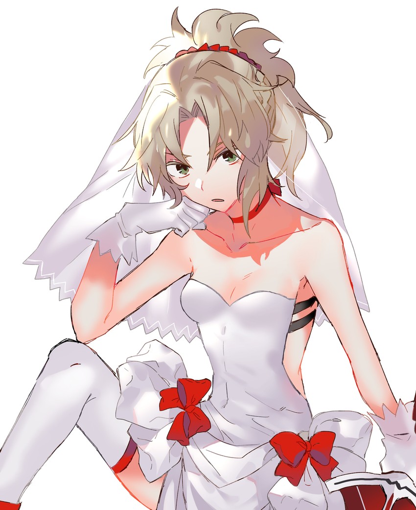 mordred (fate and 2 more) drawn by wenisu