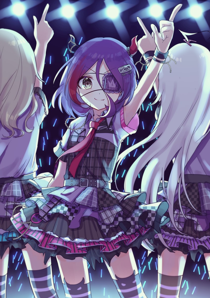 morikubo nono, hoshi syoko, and hayasaka mirei (idolmaster and 2 more) drawn by poyo_(shwjdddms249)