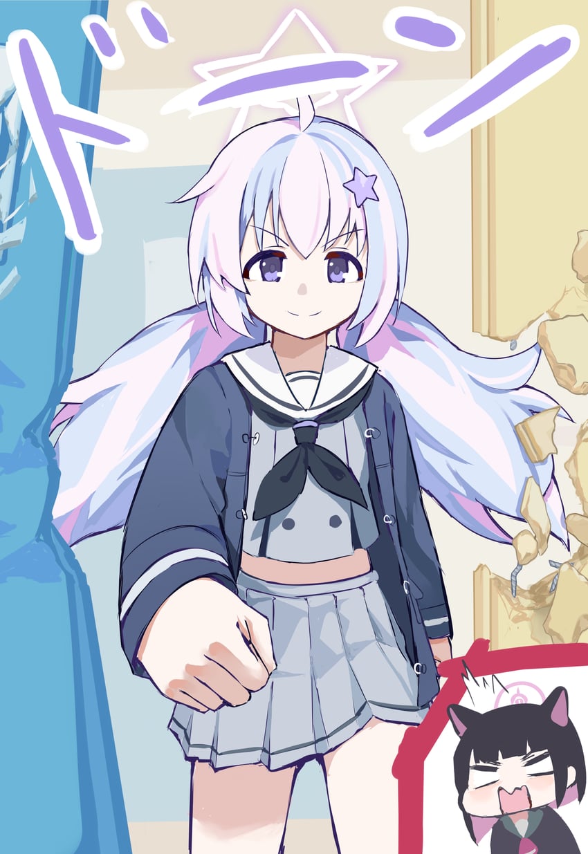 kazusa and reisa (blue archive and 1 more) drawn by remise