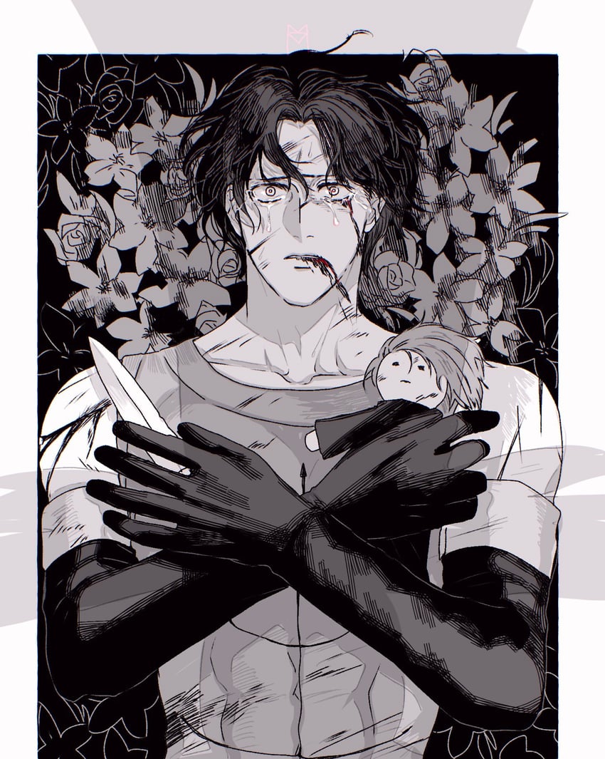 cahara (fear & hunger and 1 more) drawn by takenoko_gungun