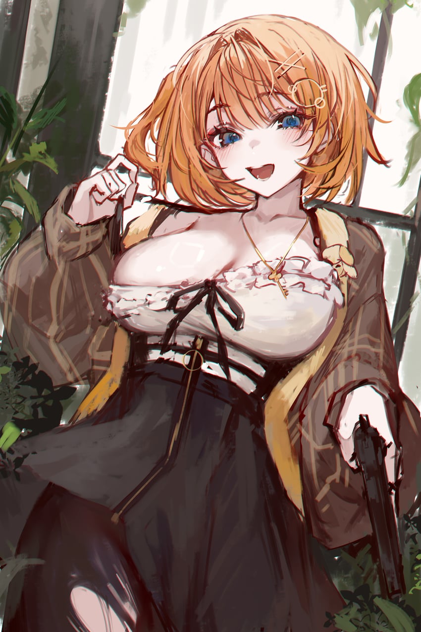 watson amelia (hololive and 1 more) drawn by naokomama