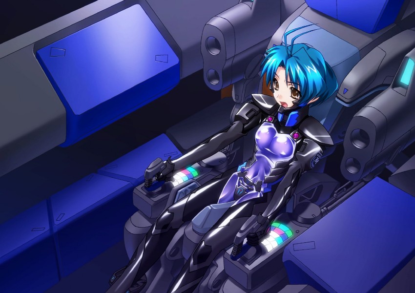 yoroi mikoto (muv-luv and 1 more) drawn by bou_(inubou)