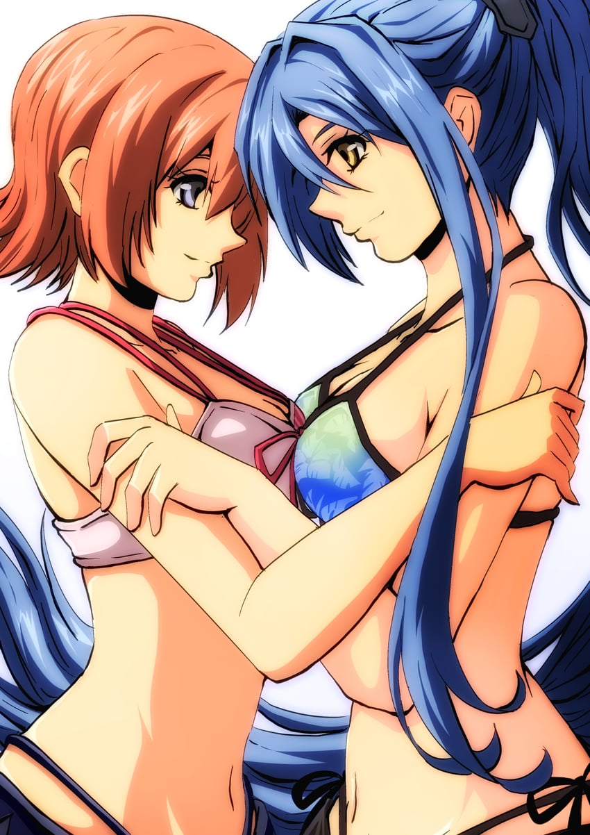 laura s. arseid and noel seeker (eiyuu densetsu and 1 more) drawn by akane_kazami