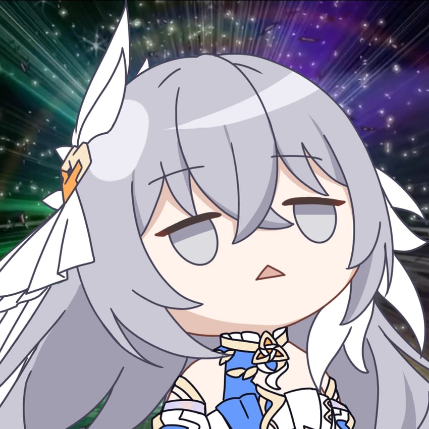 bronya zaychik and elysia (honkai and 1 more) drawn by luyue