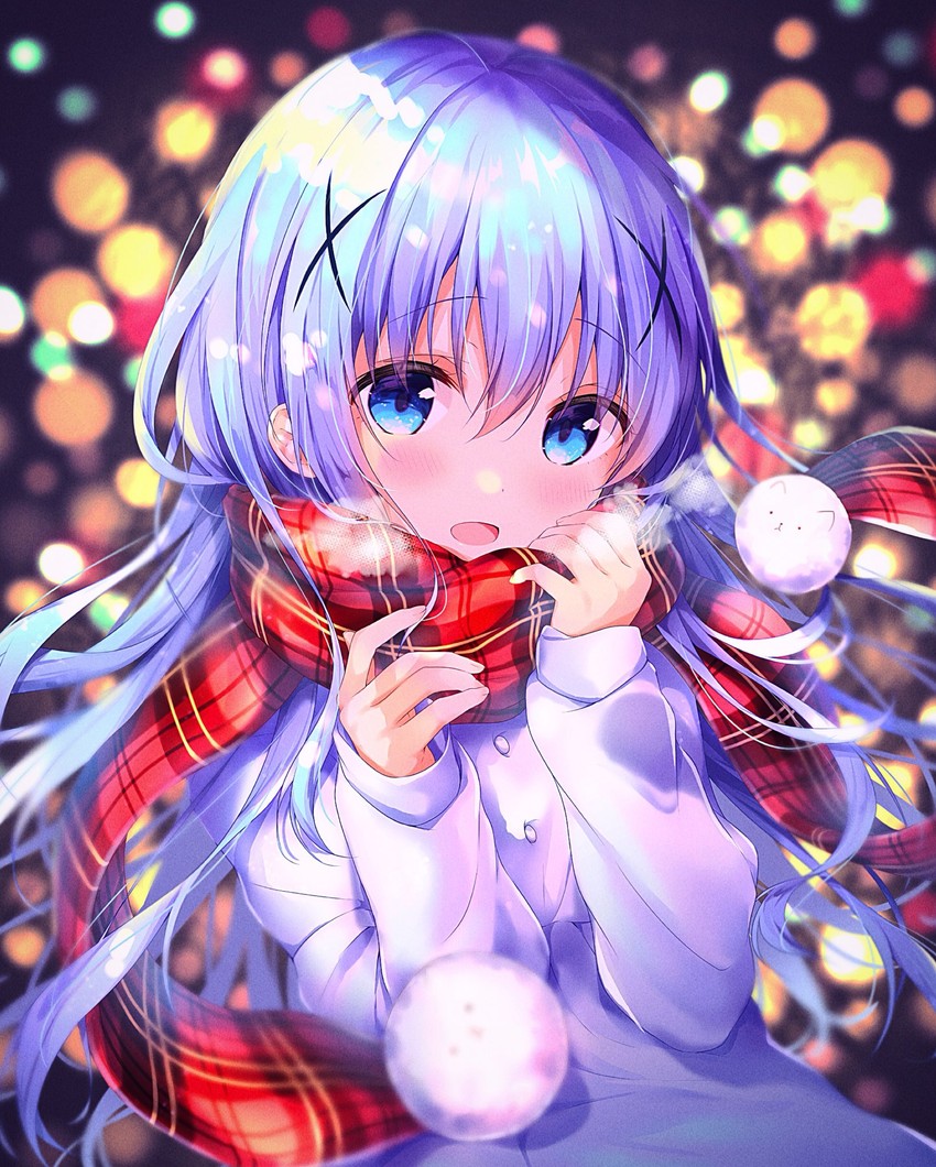 kafuu chino and tippy (gochuumon wa usagi desu ka?) drawn by amedamacon