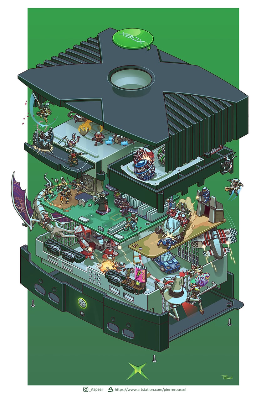 gum, ryu hayabusa, beat, orta, carl johnson, and 5 more (star wars and 17 more) drawn by pierre_roussel