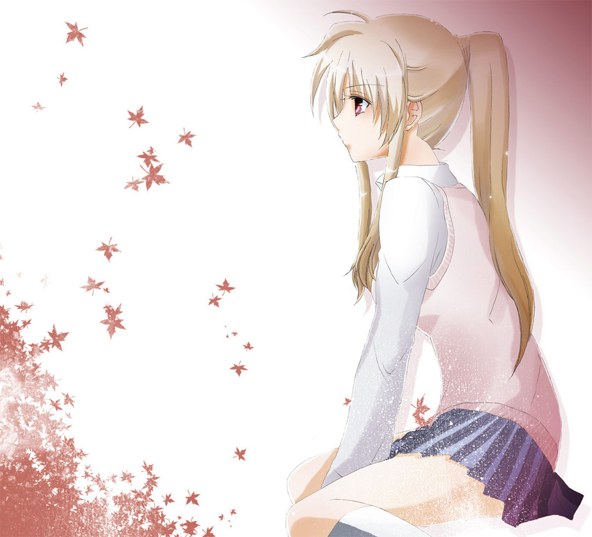 fate testarossa (lyrical nanoha and 1 more) drawn by lina_(interlude)