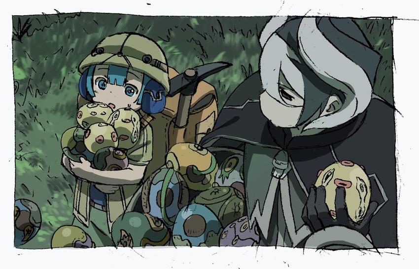 ozen and maruruk (made in abyss) drawn by mi_(pic52pic)