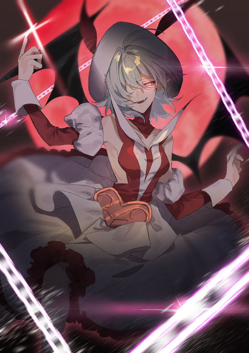 remilia scarlet (touhou and 1 more) drawn by fuuga_(perv_rsity)