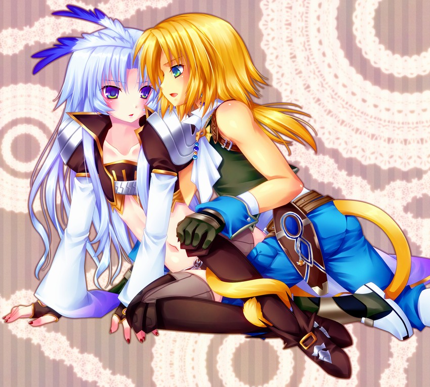 zidane tribal and kuja (final fantasy and 1 more) drawn by minatosaiga