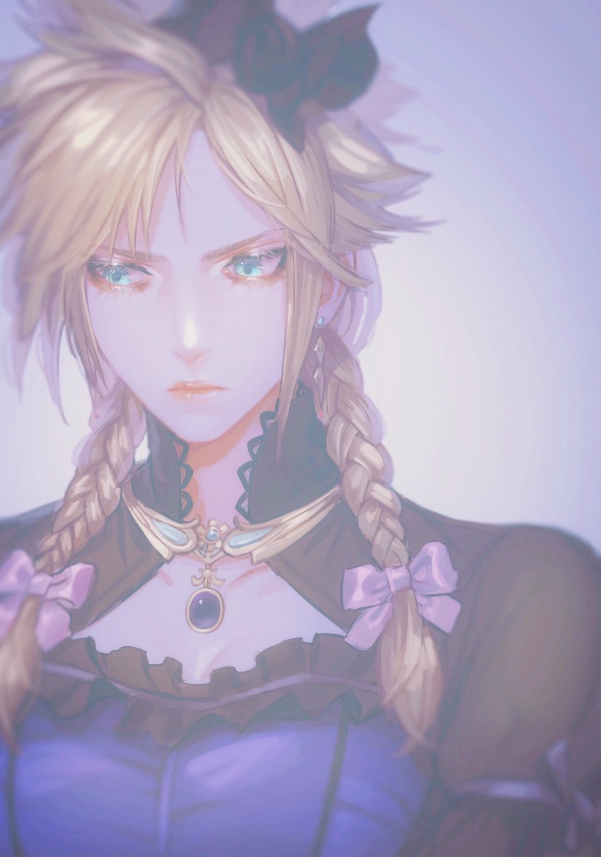 cloud strife (final fantasy and 2 more) drawn by sageo_yn