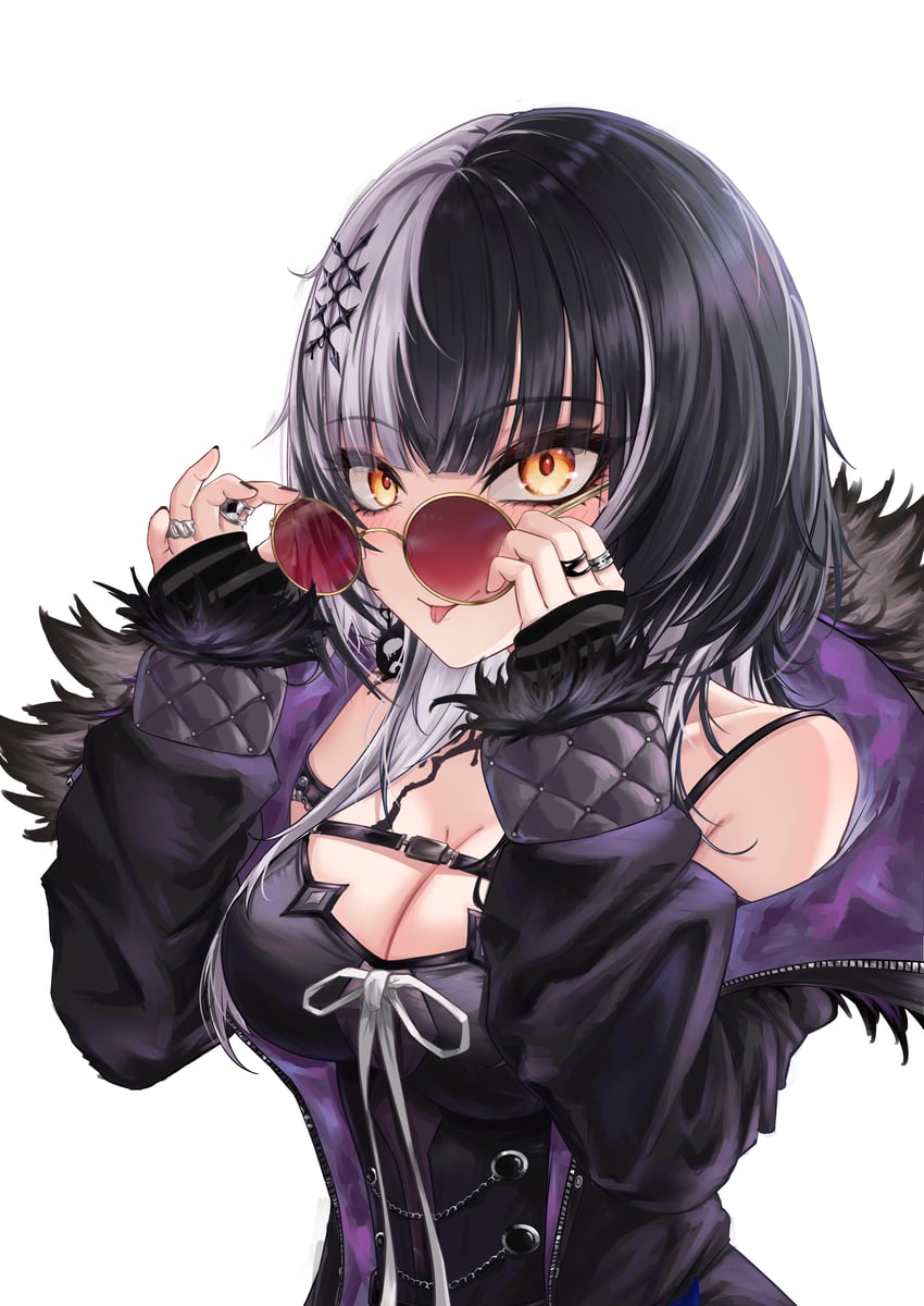shiori novella (hololive and 1 more) drawn by zolomon_(jarvis_lin)