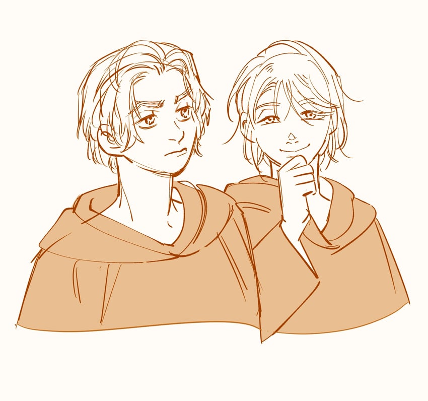 emet-selch and hythlodaeus (final fantasy and 1 more) drawn by 5altybitter5