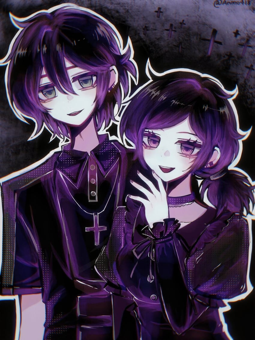 ashley graves and andrew graves (the coffin of andy and leyley) drawn by anmo418