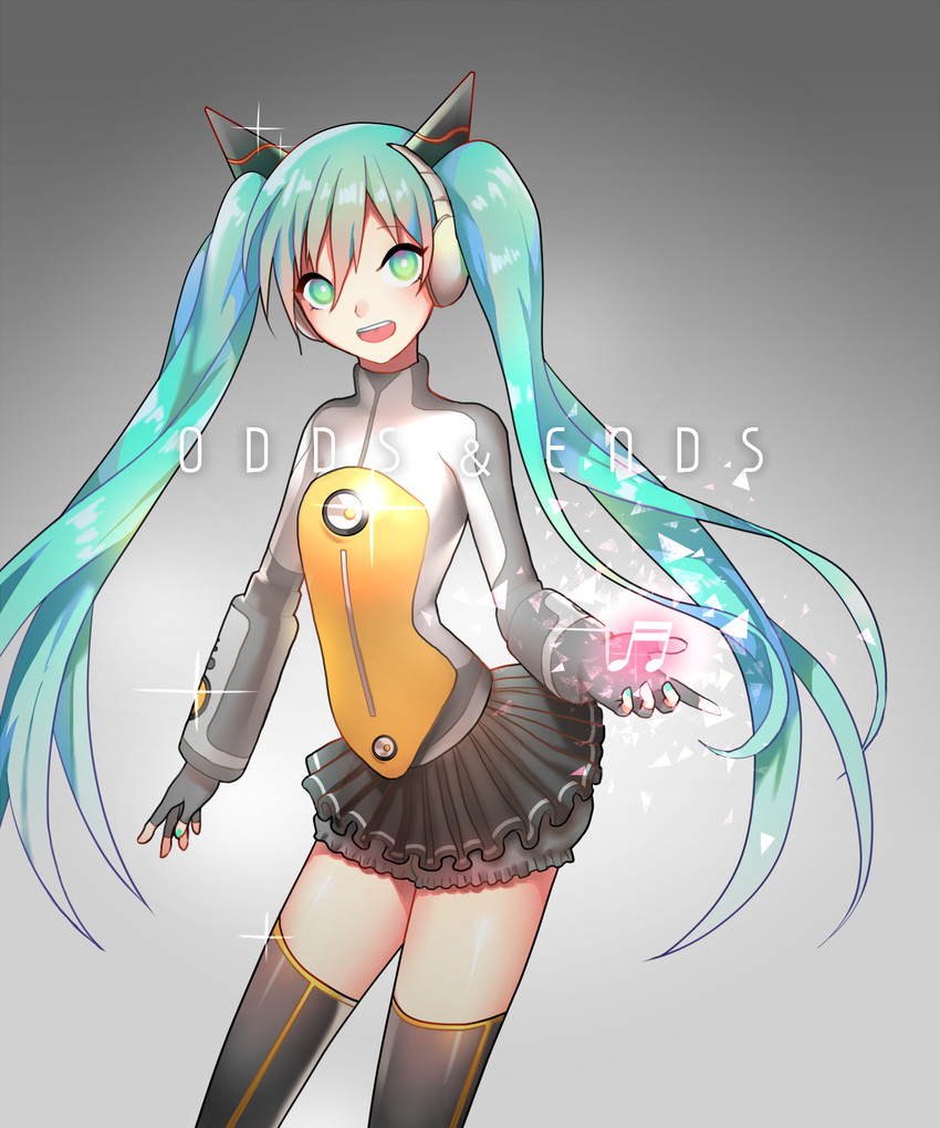 hatsune miku (vocaloid and 1 more) drawn by kim_na_bu