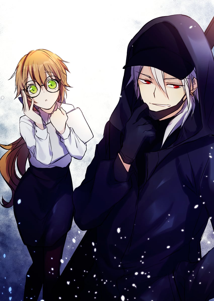 towa herschel and crow armbrust (eiyuu densetsu and 2 more) drawn by soap_(user_kghh4755)