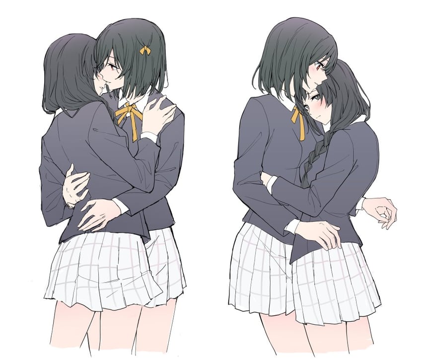 yuki setsuna, mifune shioriko, and nakagawa nana (love live! and 1 more) drawn by sen'yuu_yuuji