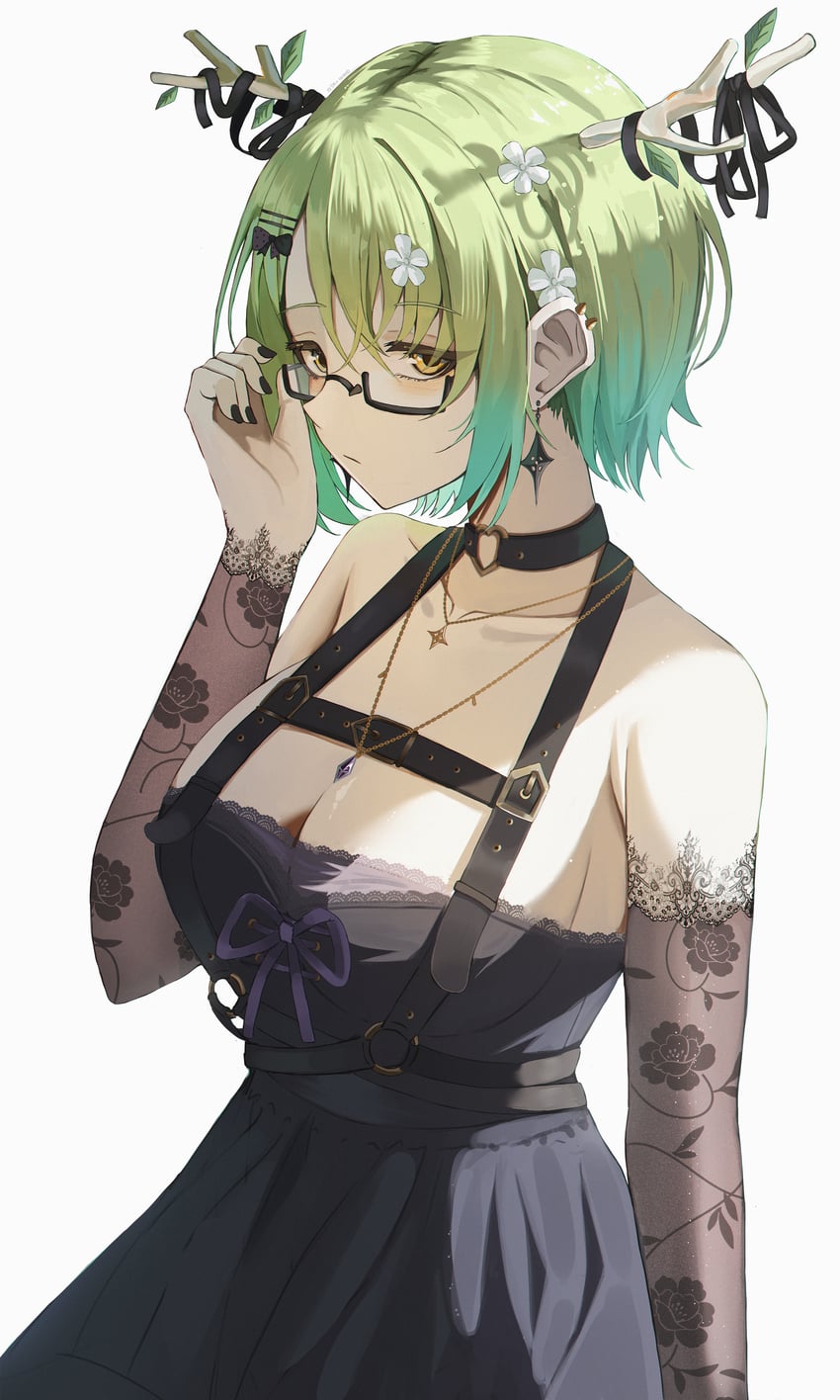 ceres fauna (hololive and 1 more) drawn by dra_renard