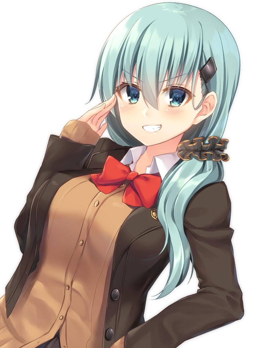 suzuya and suzuya kai ni (kantai collection) drawn by navy_(navy.blue)