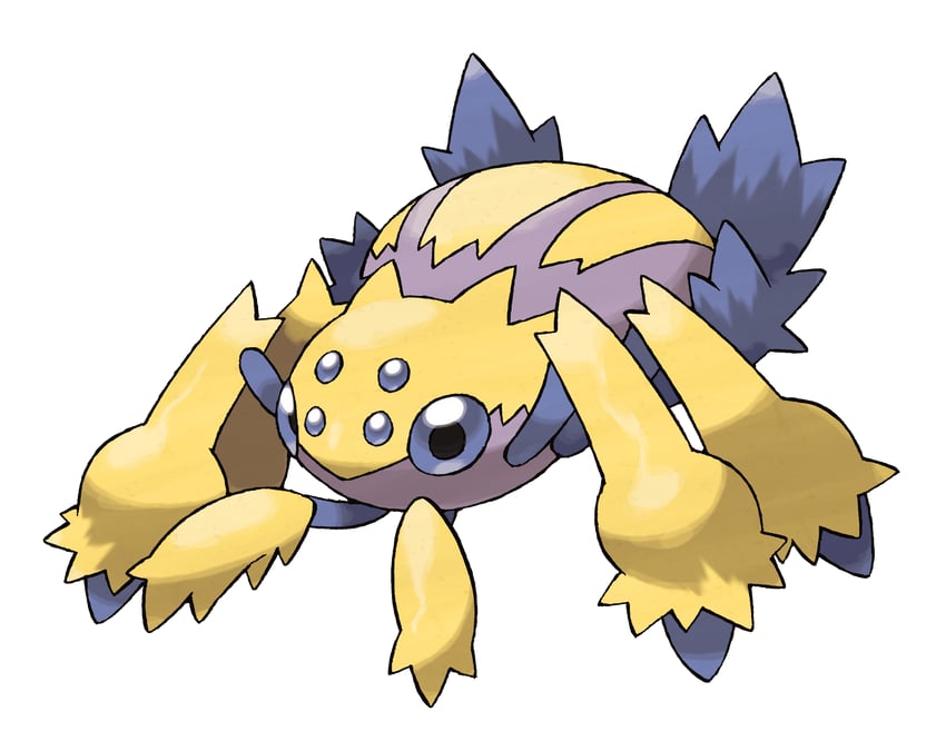 galvantula (pokemon and 1 more) drawn by sugimori_ken