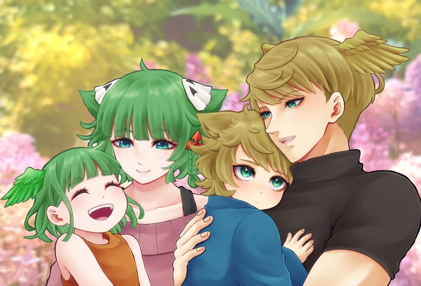 juniper and zeon (xenoblade chronicles and 1 more) drawn by masami_(uugg3747)