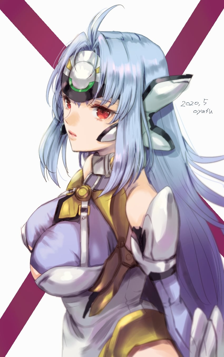 kos-mos and kos-mos ver. 4 (xenosaga and 1 more) drawn by yamamori_kinako