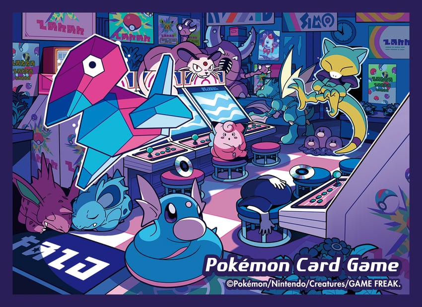 pikachu, clefairy, dratini, porygon, dugtrio, and 6 more (pokemon and 1 more) drawn by nelnal