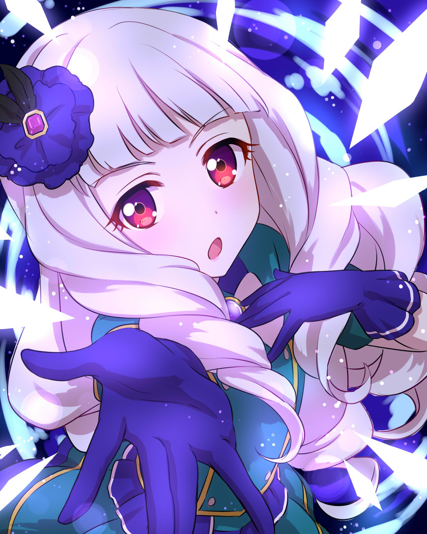 shirogane lily (aikatsu! and 1 more) drawn by sekina