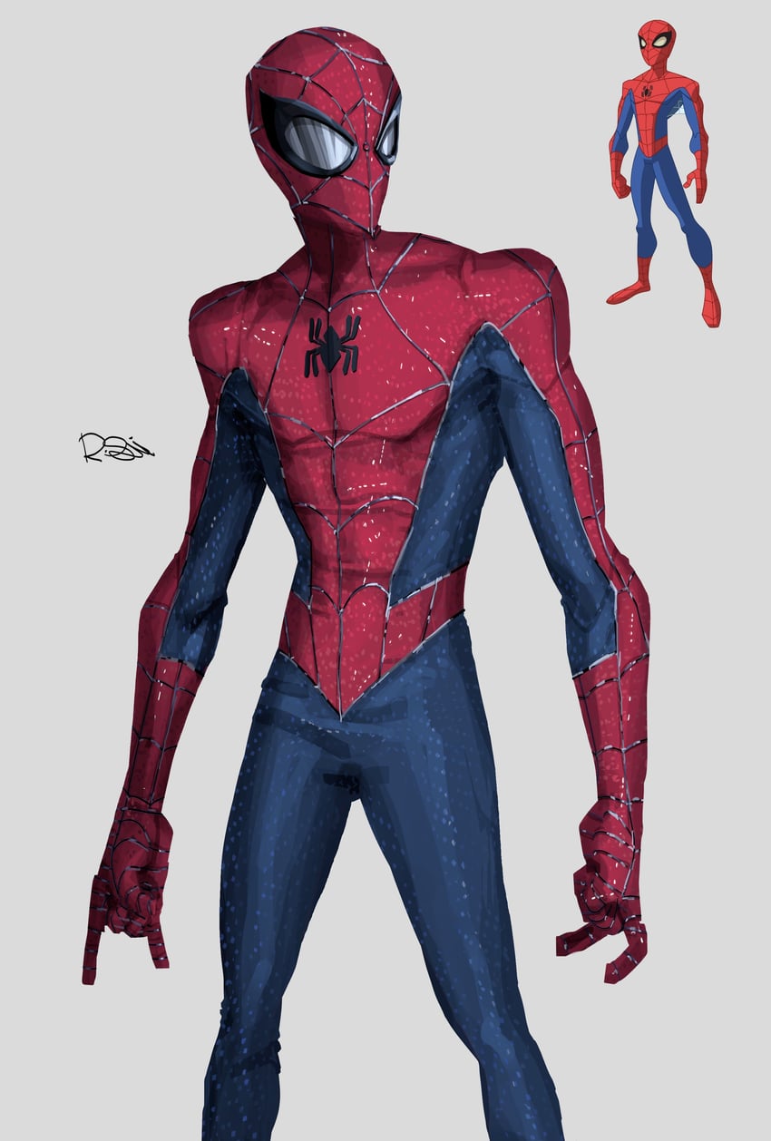 spider-man (marvel and 2 more) drawn by rxzarx