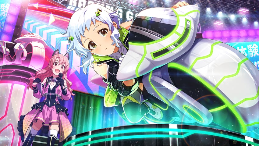 makabe mizuki and takayama sayoko (idolmaster and 2 more)