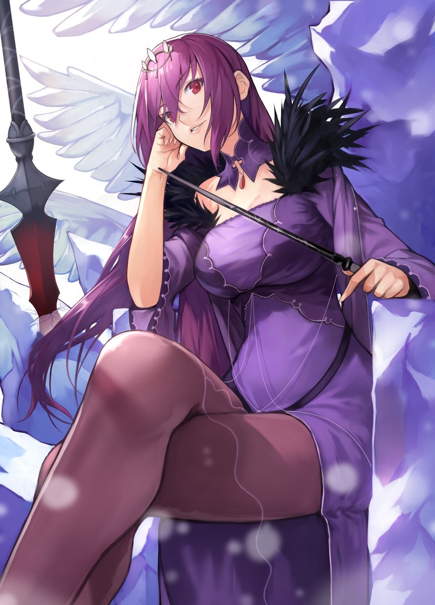 scathach and scathach skadi (fate and 1 more) drawn by yoshio_(55level)