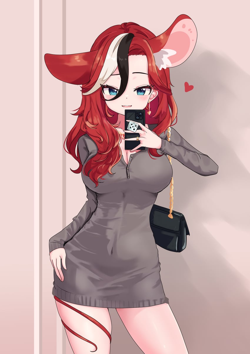 hakos baelz (hololive and 1 more) drawn by cafelittle