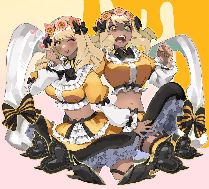 honey b. lovely (final fantasy and 1 more) drawn by gg_dal