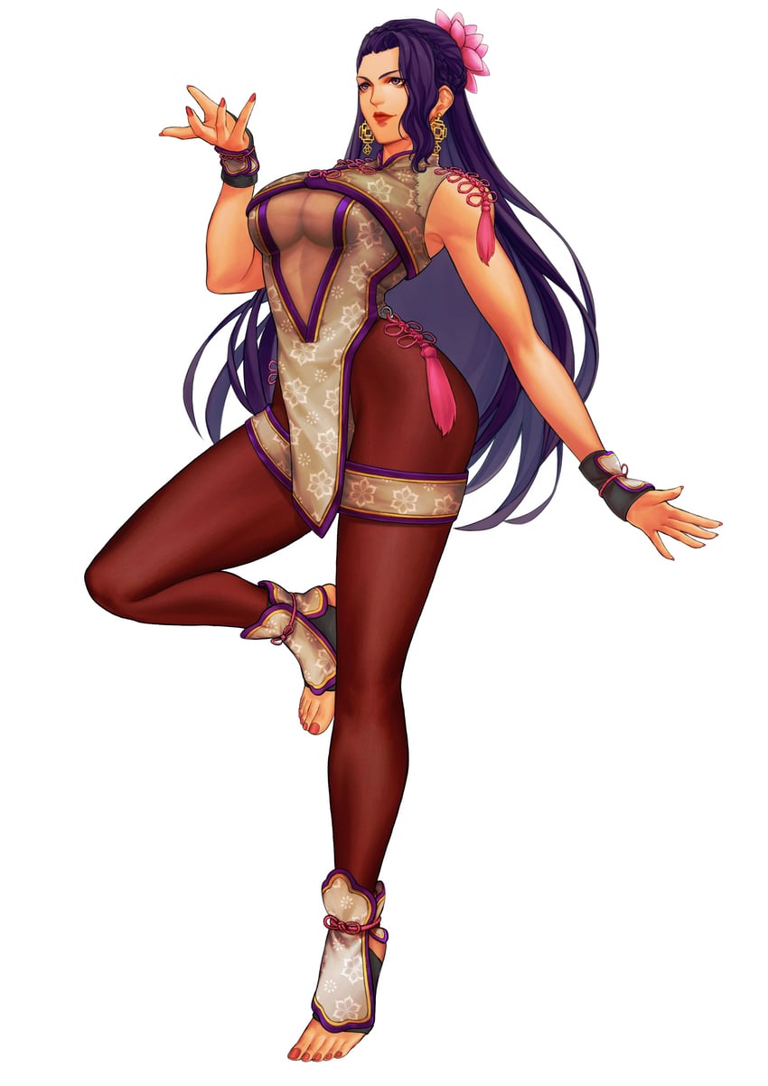luong (the king of fighters and 1 more) drawn by ktovhinao
