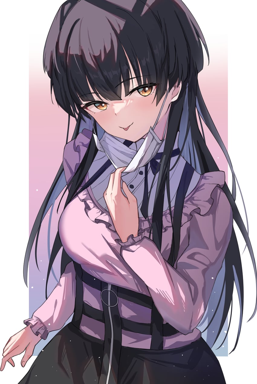 mayuzumi fuyuko (idolmaster and 1 more) drawn by asashin_(asn)