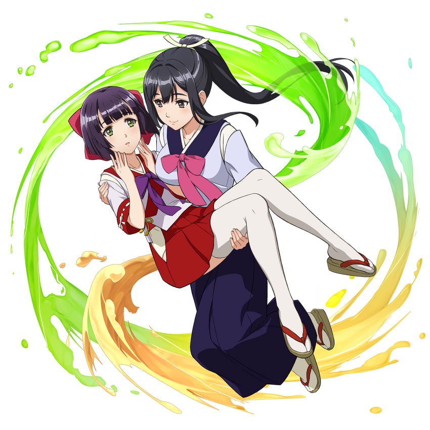 tamaki fuuka and misuda inori (kandagawa jet girls) drawn by naruko_hanaharu