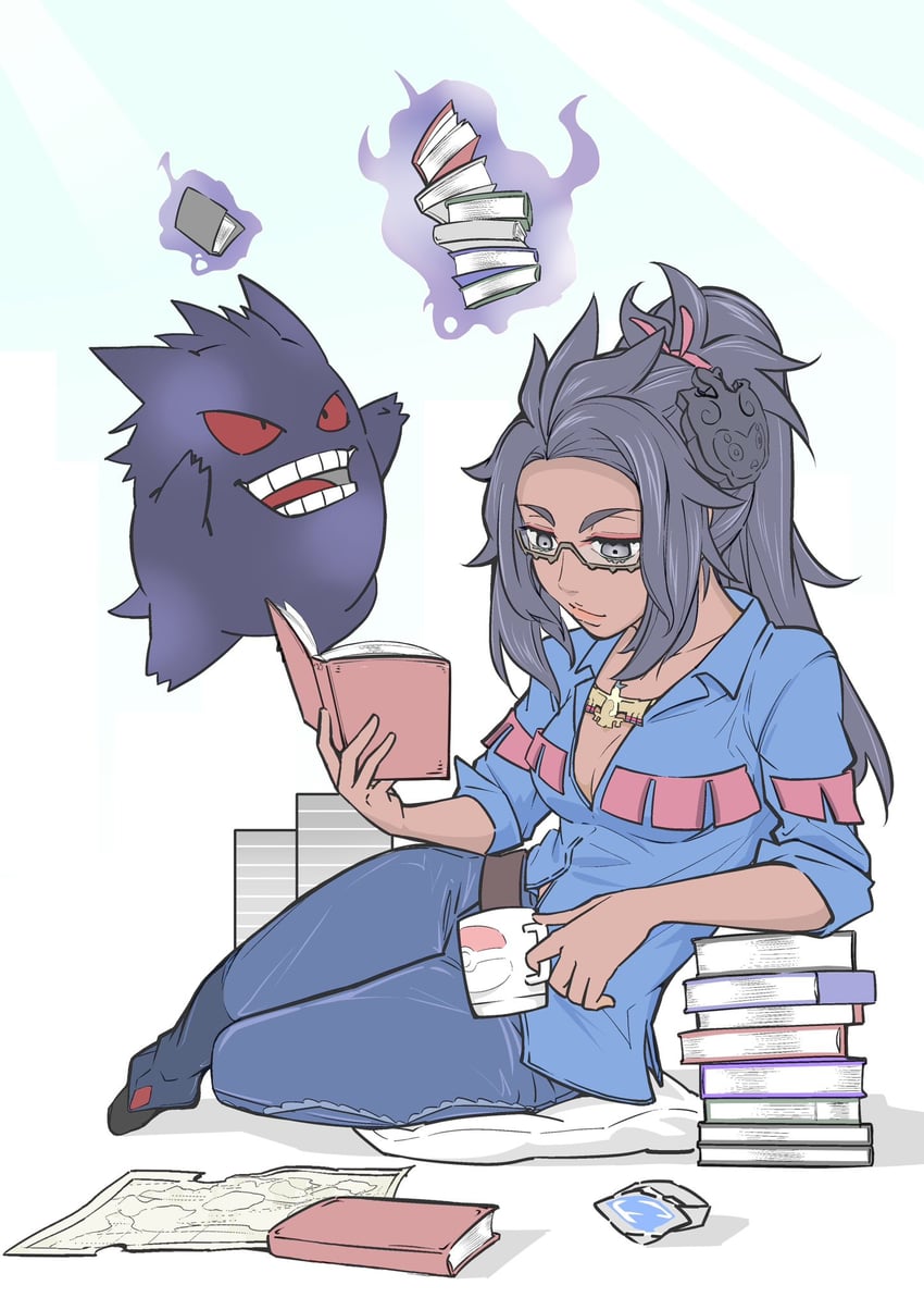 gengar, articuno, marshadow, and raifort (pokemon and 1 more) drawn by nishinoyamaotoko