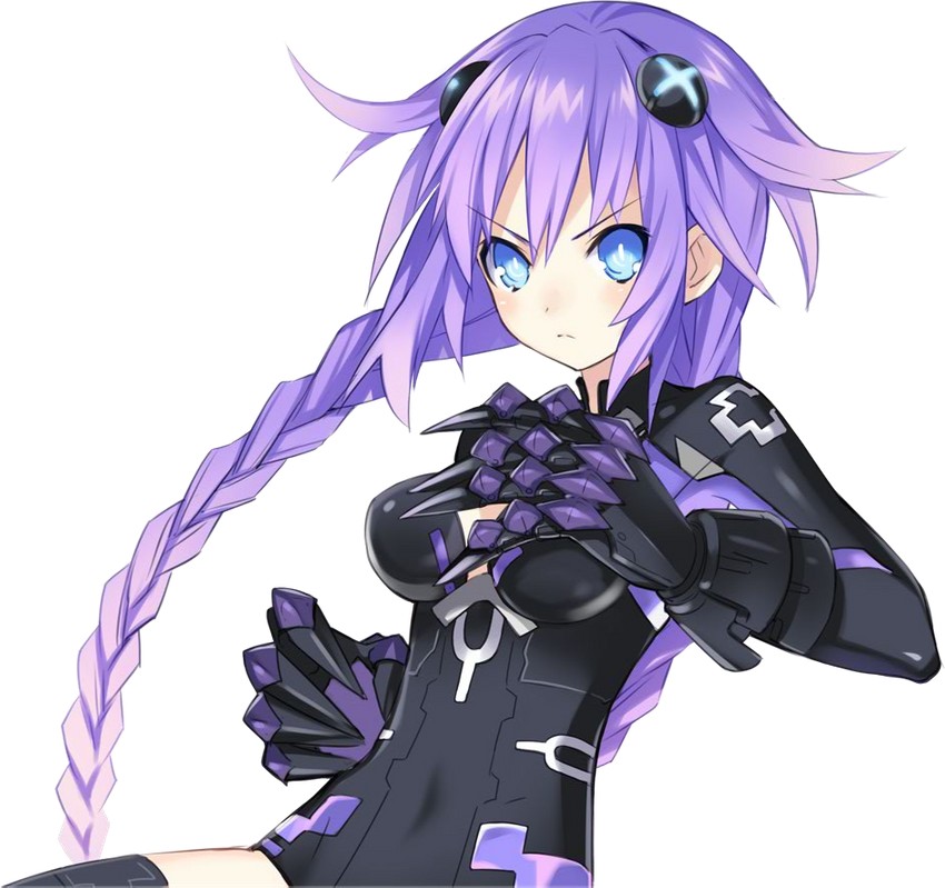purple heart (neptune and 1 more) drawn by tsunako