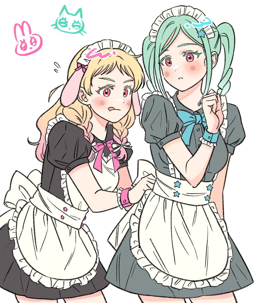 onitsuka natsumi and onitsuka tomari (love live! and 1 more) drawn by idgukgu