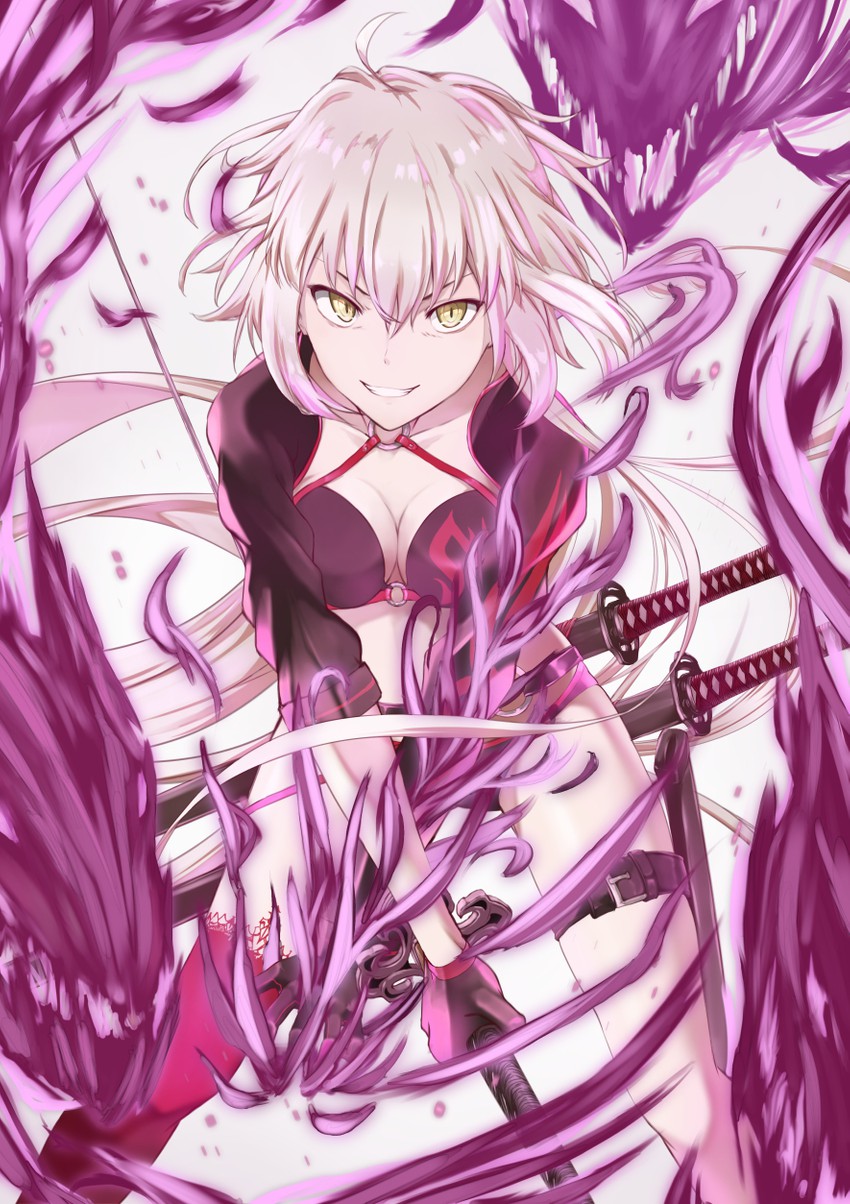 jeanne d'arc alter (fate and 1 more) drawn by piisu