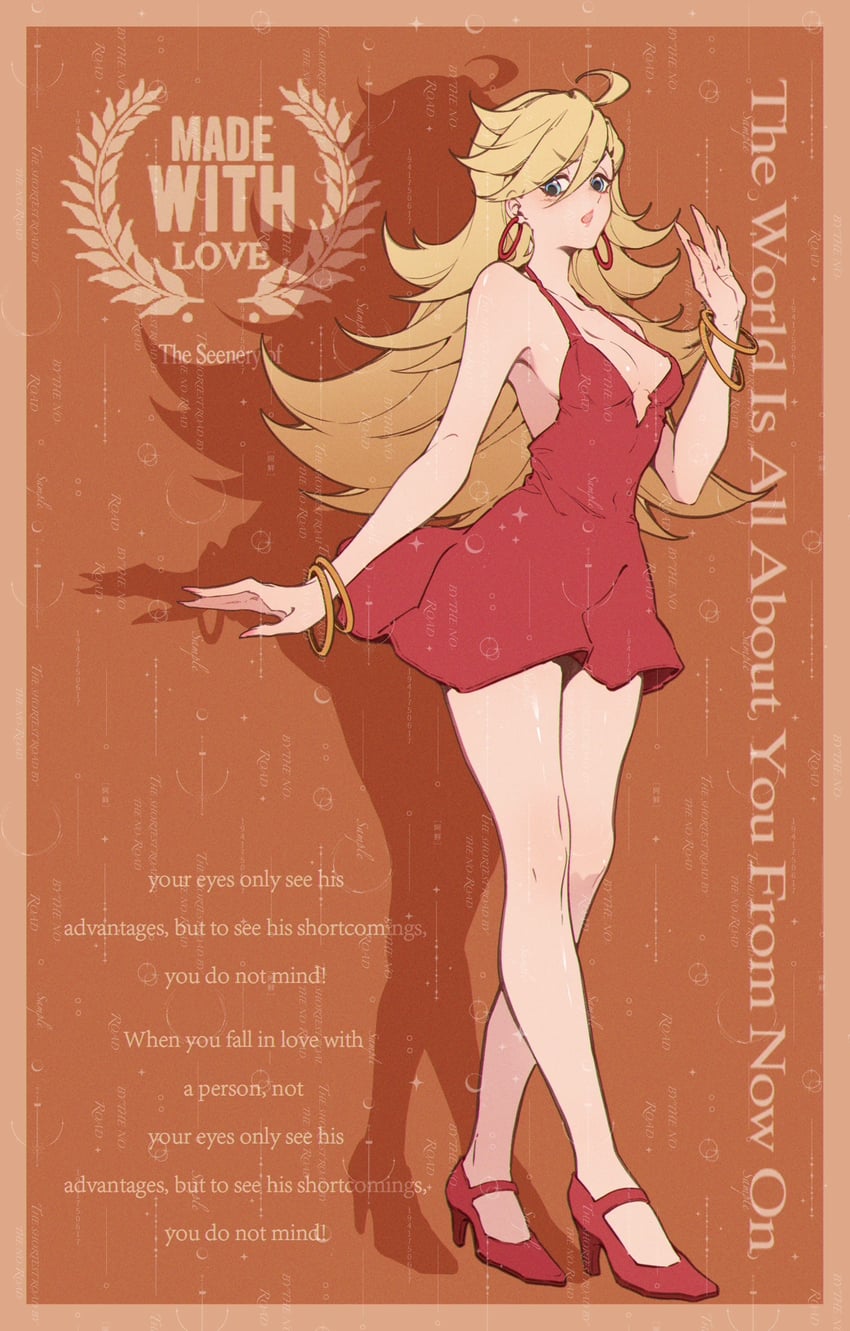panty (panty & stocking with garterbelt) drawn by a_xian_ping'an_xile_ao!