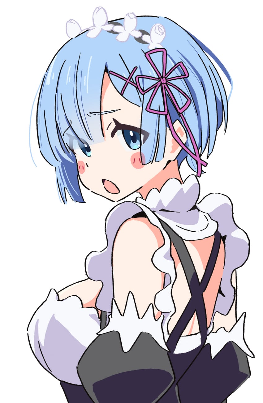 rem (re:zero kara hajimeru isekai seikatsu) drawn by noyama_takenoko