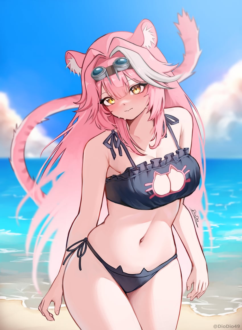 raora panthera (hololive and 1 more) drawn by dio_dio