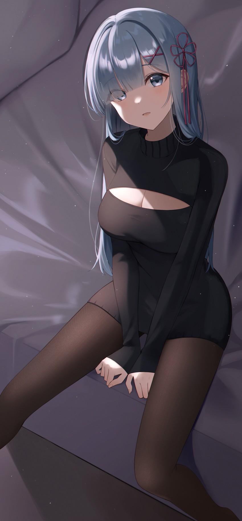 rem (re:zero kara hajimeru isekai seikatsu) drawn by nea_(nea_77)
